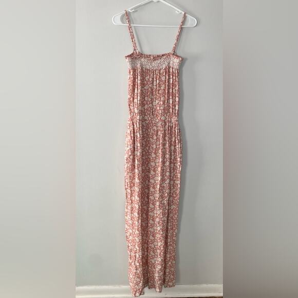 Faherty Renata Floral Jumpsuit Size M - Picture 10 of 10